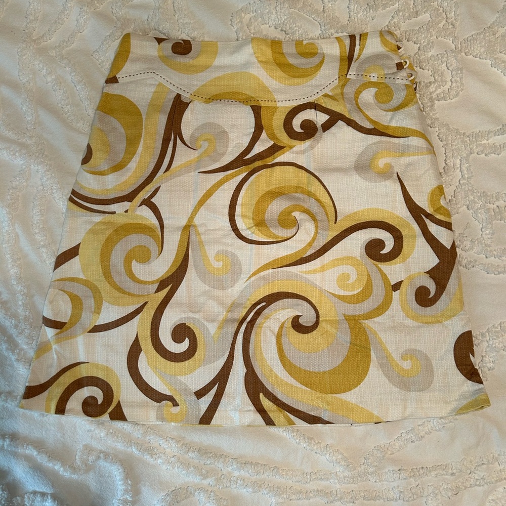Anthropologie Elevenses A-line skirt size 8